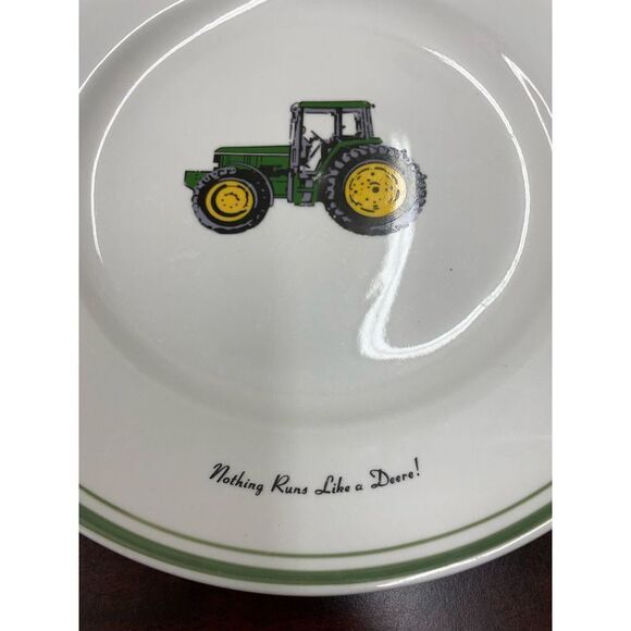 John Deere Glass Plate by Gibson - Picture 2 of 3
